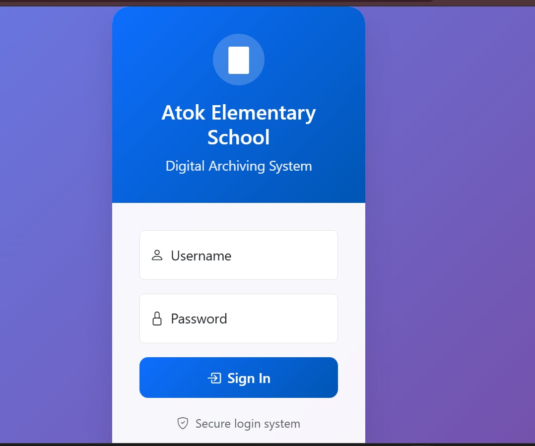 Atok Digital Archiving System